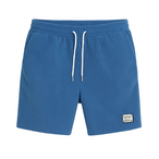 Short homme été bleu gaufré – léger, respirant et confortable