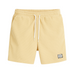 Short homme été jaune en tissu gaufré – léger, respirant et confortable