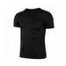 T-shirt noir sport homme femme, coupe confortable, respirant et séchage rapide