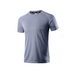 T-shirt sport homme gris technique en polyester, ultra léger, respirant, séchage rapide
