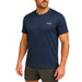 T-shirt sport homme bleu porté – respirant, coupe athlétique, séchage rapide – technologie UltraRespire™