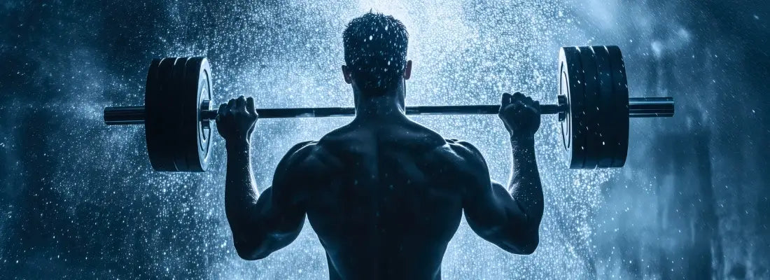 Groupe de coureurs en plein effort sur un chemin, illustrant l’entraînement en descentes et la dynamique du trail