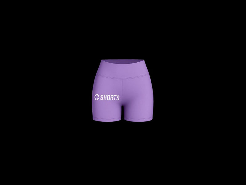 Short sport femme violet – short technique taille haute