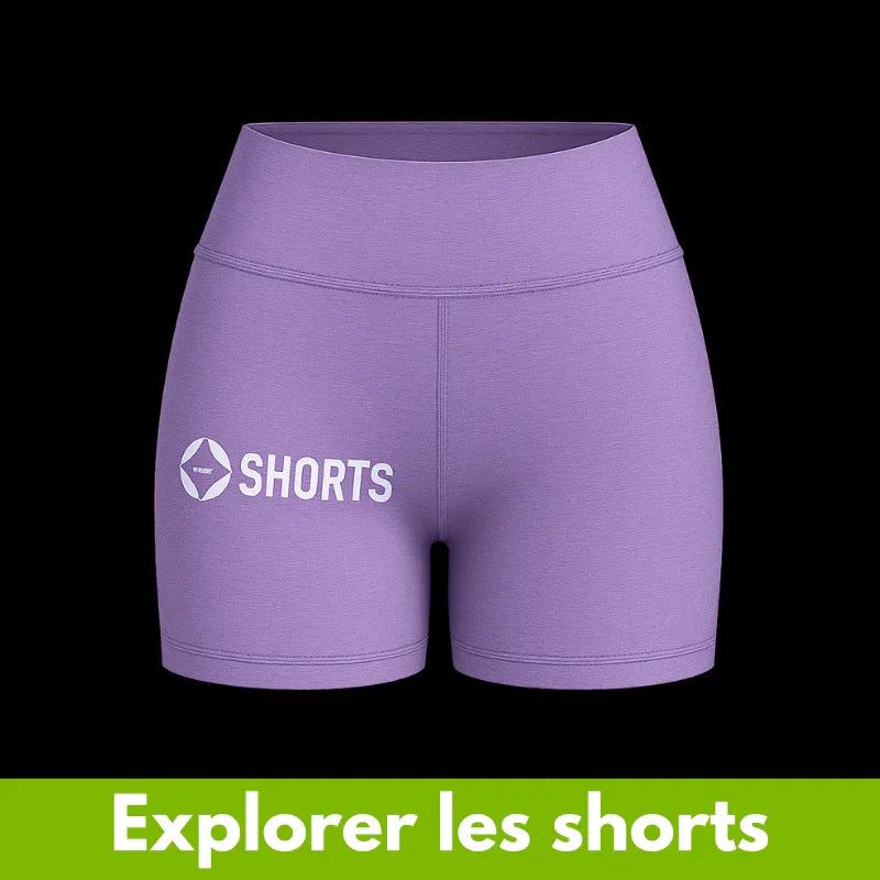 Shorts sport femme