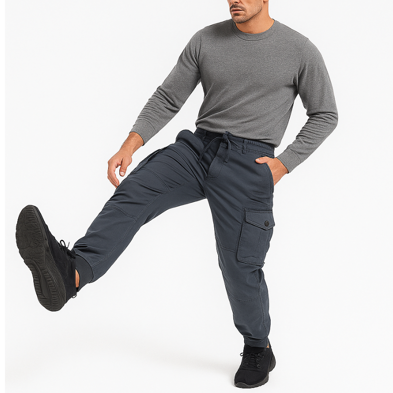 Pantalon Cargo Tactique Homme – Résistant, Stretch, Multi-Poches