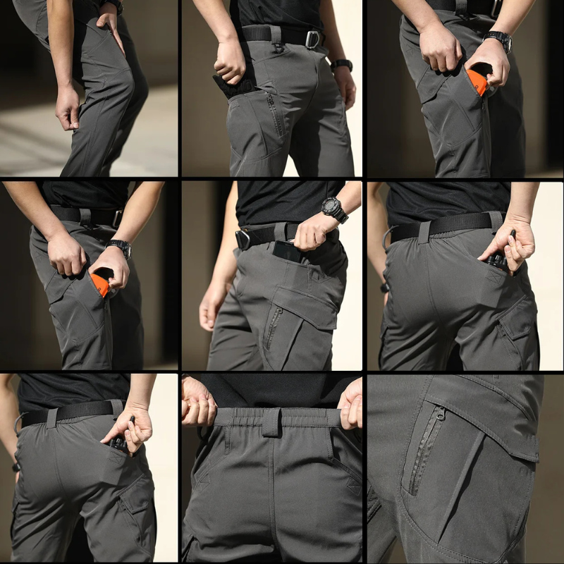 Pantalon Cargo Tactique 4-Saisons – Homme Poly-Flex™ Résistant