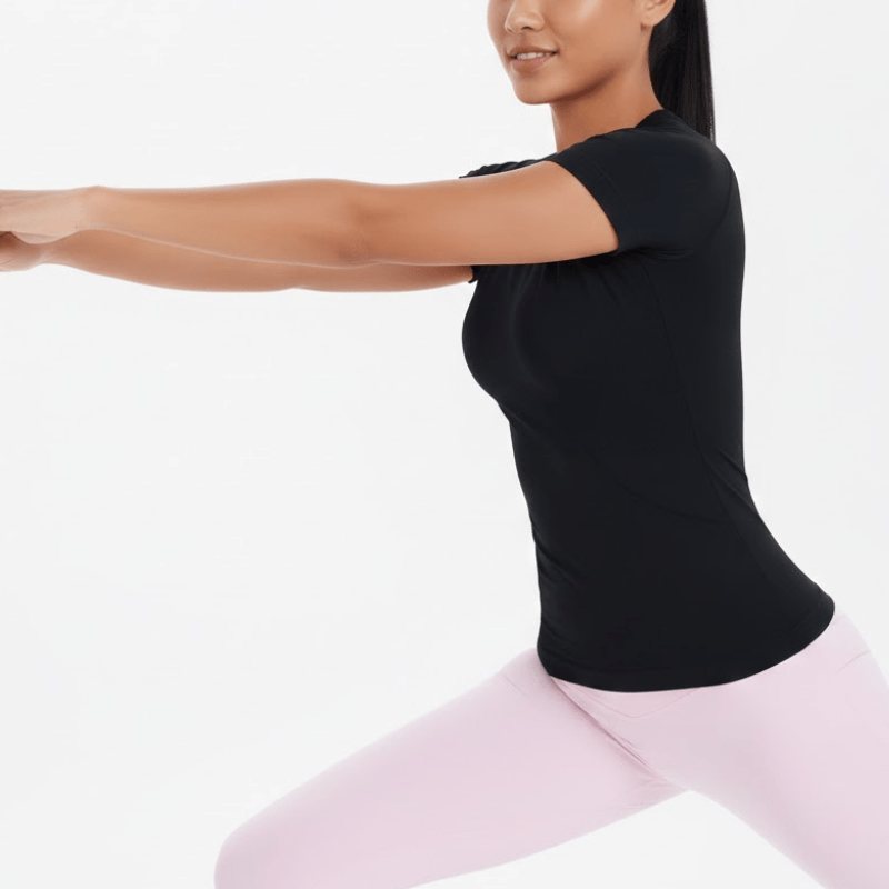 Tissu stretch 4-Way qui s’adapte à chaque posture. Ne remonte pas, ne gêne pas : tu bouges, il suit. Idéal pour le running, le fitness, le HIIT ou le quotidien actif. Zéro distraction, 100 % confort.