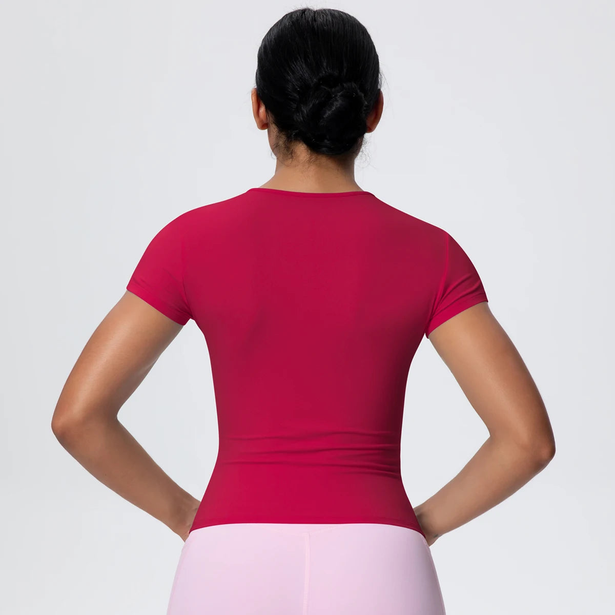 T-Shirt Sport Femme Premium — Respirant, Gainant & Anti-Transpiration