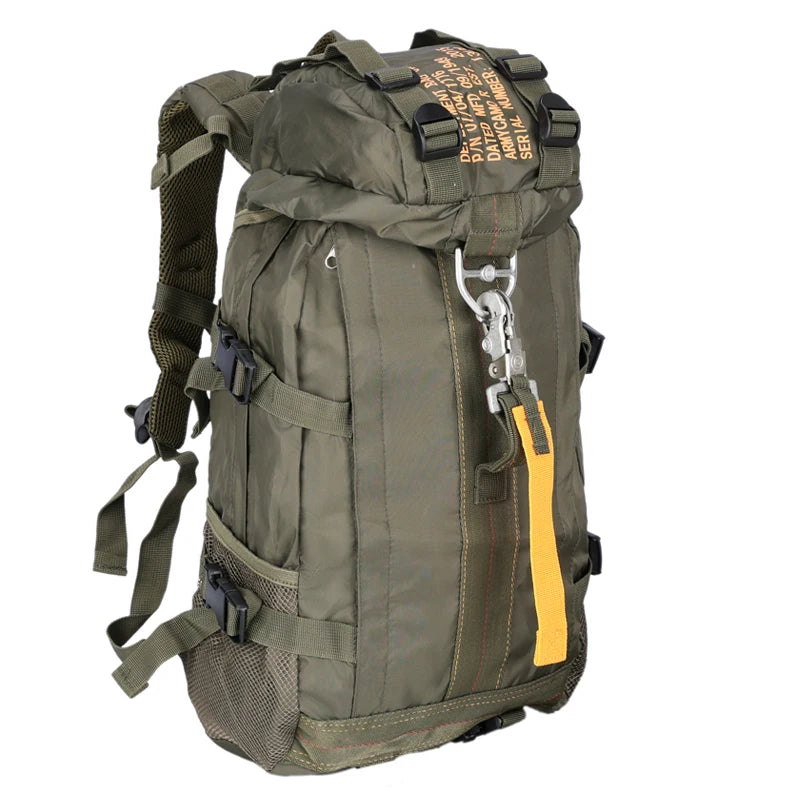 Sac à dos randonnée tactique 30-40L homme femme avec compartiments et bretelles confort pour sport et outdoor