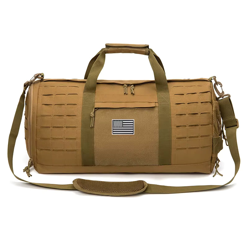 Sac de sport fitness grande capacité avec bandoulière réglable et coussin de confort pour transport épaule, sac gym robuste.