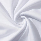  Zoom sur le tissu blanc respirant du tee-shirt femme imprimé Paris La Ville Lumière, matière douce et confortable