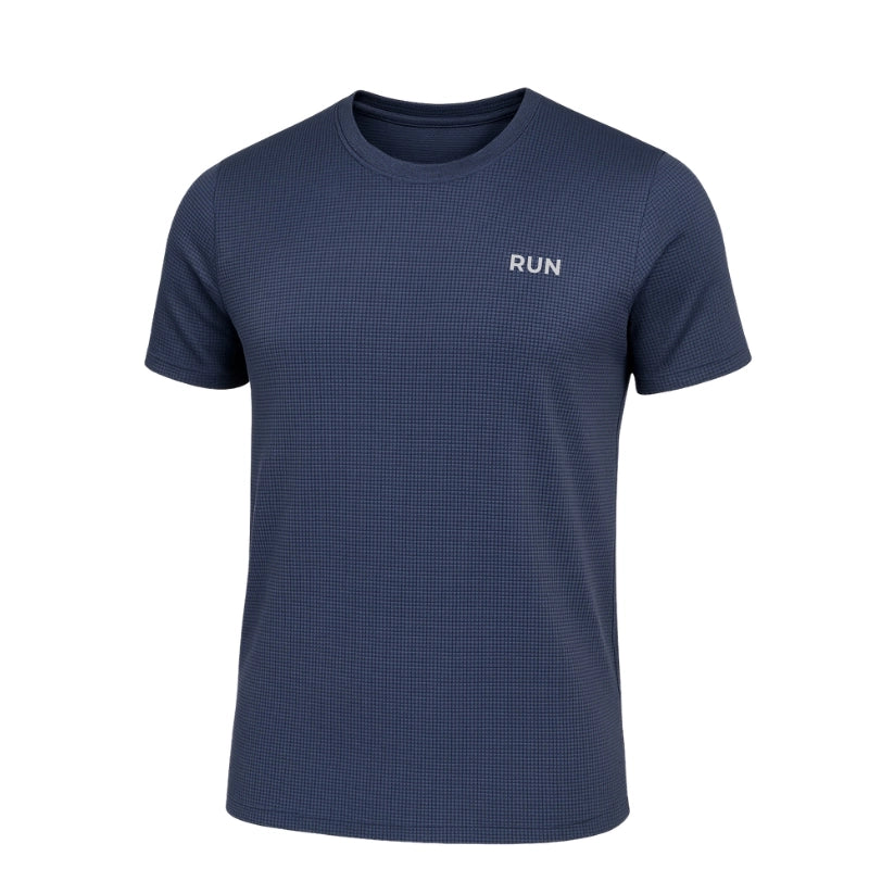 T-shirt sport homme bleu UltraRespire – coupe athlétique, tissu respirant, séchage rapide